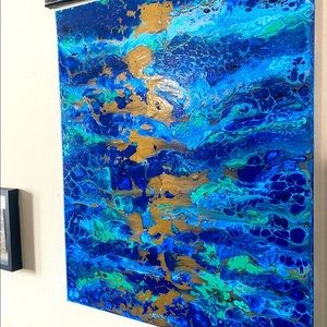 Handmade Acrylic Painting 100% Cotton Canvas